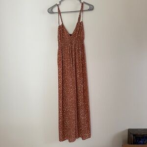 Papermoon Terracotta Floral Dress